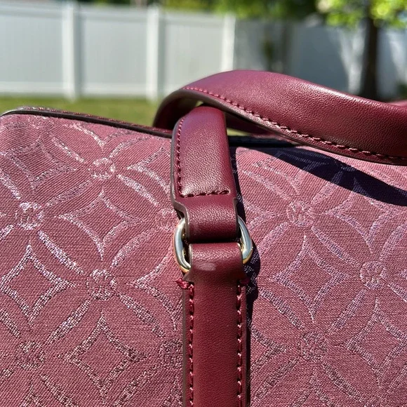 Michael Kors Burgundy Satchel - Picture 15 of 16